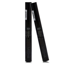 Missha 3D Mascara 7g Black x 2 / 미샤 3D 마스카라 7g 블랙 X 2개