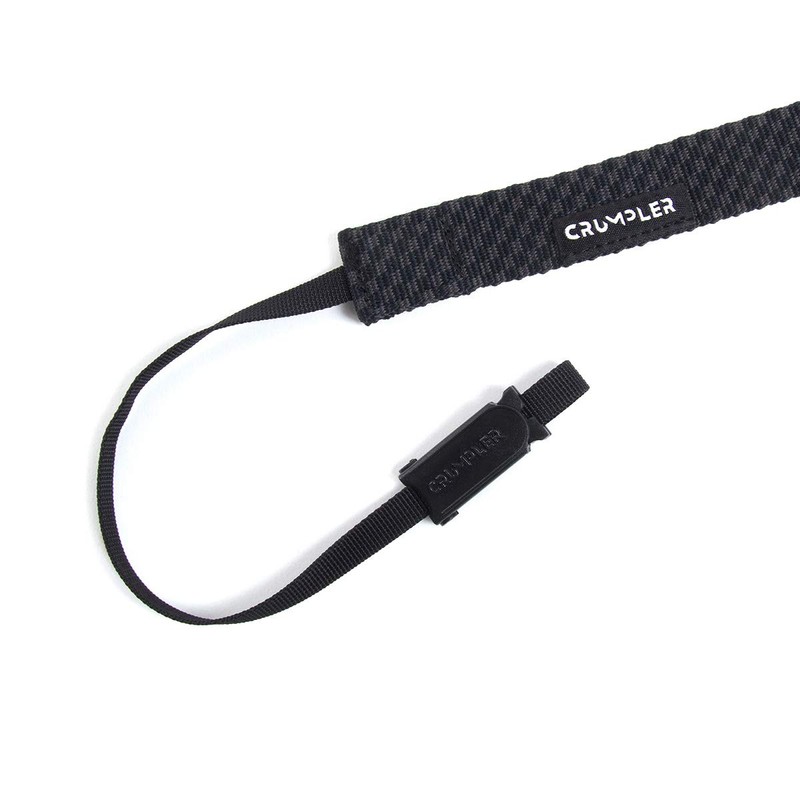 Crumpler Adjustable Shoulder Check Strap for Camera - Black/Anthracite