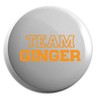 Hippowarehouse Team ginger Badge Various Sizes 38mm 50mm 75mm