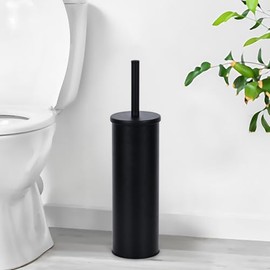 cepillo para polvo de inodoro profundo y resistente con soporte, limpieza duradera, limpiadores de inodoro, esenciales para el hogar, cepillo para polvo de silicona, limpiador de baño, suministros de