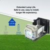 QUJXU VLT-HC6800LP Lámpara proyector con carcasa para Mitsubishi HC6800 HC6800U