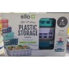 Ello 10 PC Plastic Storage Food Containers Set. Air Tight