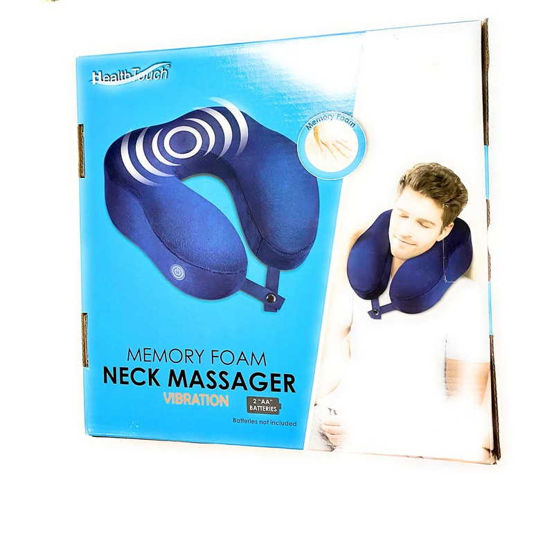 Memory Foam Neck Massager (Blue)