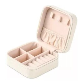 Maíz Joyero Caja Mini Portátil Joyas Viaje Organizador Estuche