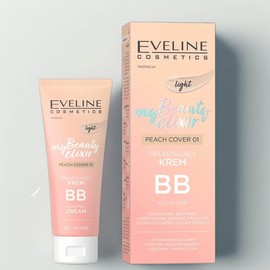 Evelyn My Beauty Elixir All-in-One BB Cream 30ml, 01 Light Peach Cover, 1 piece / 에블린 마이 뷰티엘릭서 올인원 비비크림 30ml, 01 라이트 피치커버, 1개