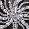 STONEFANS Vintage 1920s Rhinestone Headpiece Cap for Women Crystal Flapper