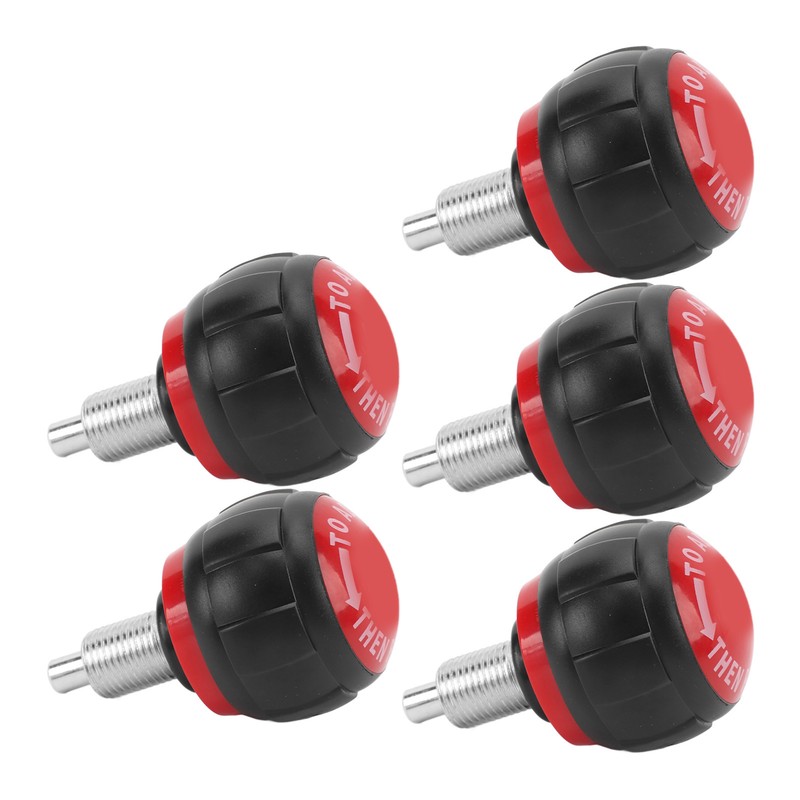 5PCS Pull Pin Spring Knob Iron Plastic Universal Exercise Bike