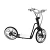 Deck Scooter Toys 13x16.5cm/5.1x6.5in Vivid DIY Alloy Material Black Miniature
