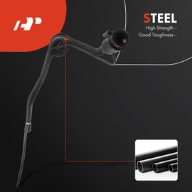 A-Premium Fuel Tank Filler Neck Pipe Hose Compatible with Ford Explorer 2011-2012, 2.0L 3.5L, Sport Utility, Replace# BB5Z9034A, BB5Z9034D