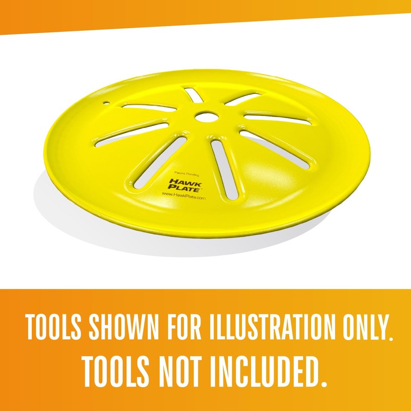 ​​Rapido Tool Co. Drywall Hawk Plate Tool Holder & Organizer