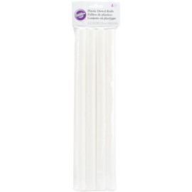 Wilton Plastic Dowel Rod, Pack of 4