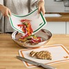 Farberware Flexible Cutting Mats with Food Icons, 11-Inch-by-15-Inch, Set of
