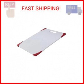 Farberware Nonslip Plastic Cutting Board, 11-Inch-by-14-