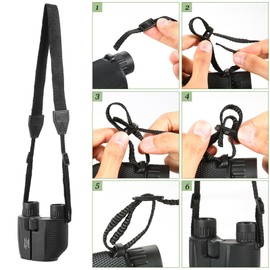 10x25 Compact Binocular High Powered Outdoor Sports Binocular Telescope Pocket Scope for Birdwatching Concert Travel Kids Gift