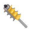 WSOOX 3/16-Inch Radius Triple Bead Furniture Trim & Molding Router