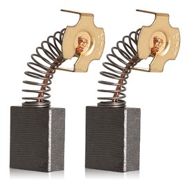 Replacement Carbon Brush 614367-00 5140024-30 for Dewalt Tile Saw - 2 Pack Carbon Motor Brushes with Leads for Dewalt DW713 DW715 DWS779 Miter Saw, Ridgid R4092, Ryobi Table Saw, Replace 0502025007