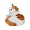 Simulation Furry Cat Figurine Home Cute Funny Synthetic Fur Cat