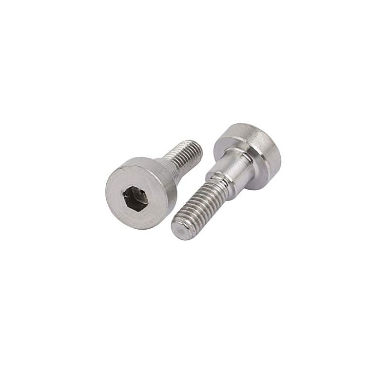sourcing map 304 Stainless Steel Shoulder Bolts 5 mm Diameter