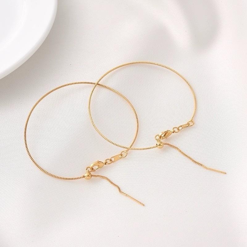 K. Basic Tools for Jewelry Making:_K46. 5pcs Adjustable Alloy Bracelet