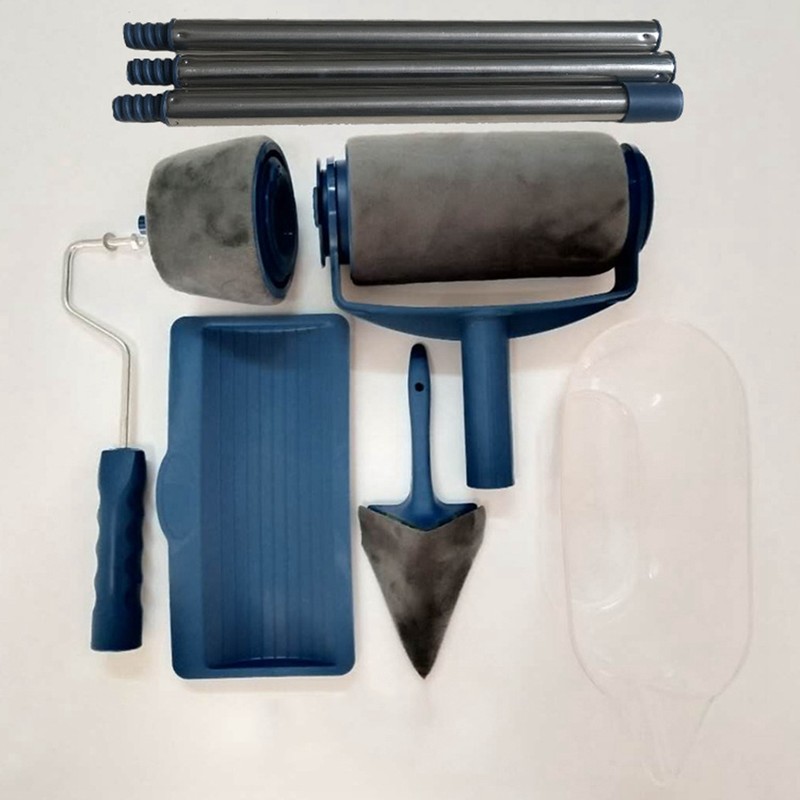 Drum Type Paint Brush Set Household Paint Roller Brush Paint