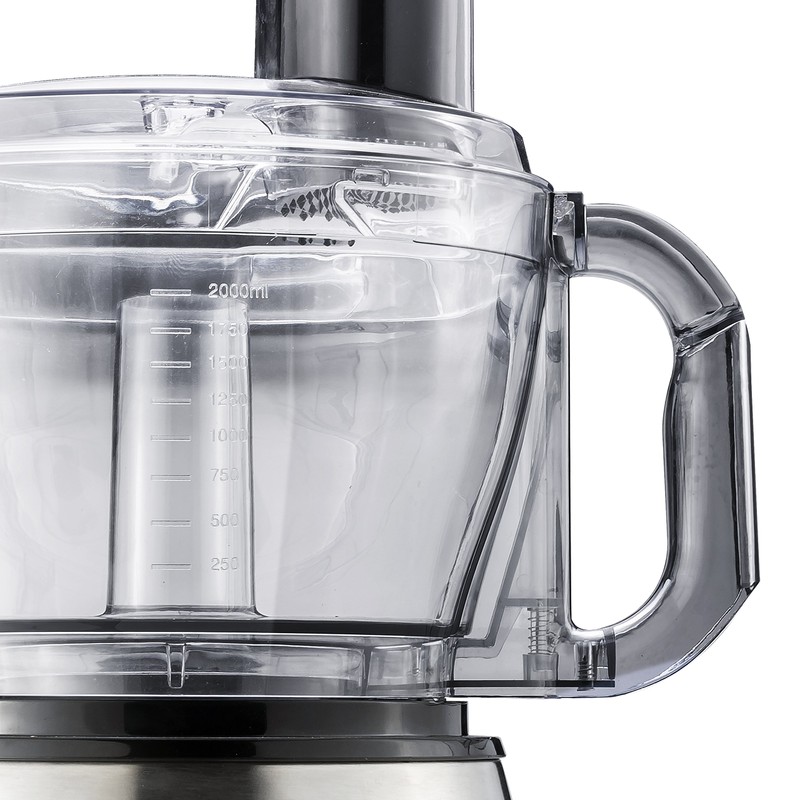 Brentwood Select FP-581 Food Processor, 8-Cup, Stainless Steel/Black