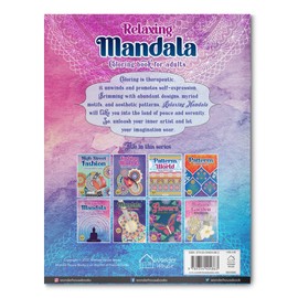Relaxing Mandala: Coloring Book For Adults