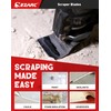 EZARC 7PCS Oscillating Saw Blades, Titanium Multitool Blades for Wood