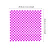 100 Sheets Pink and White Checkered Dry Waxed Deli Paper