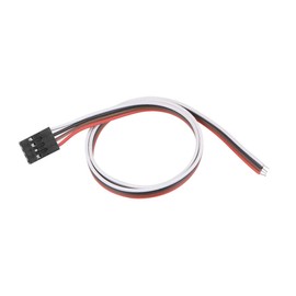 sourcing map Breadboard Jumper Wires 4-Pin 40cm Female to Tined Tip Cable for Arduino