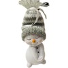 khevga Christmas decoration decorative figures, snowman in 4 sizes, approx.