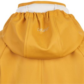 Celavi Unisex Basic Polyurethane (PU) Rain Suit, Raincoat, yellow