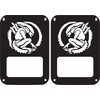 JeepTails Alien AVP Tail lamp Light Covers Compatible with Jeep