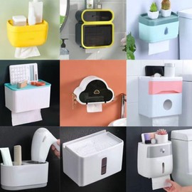 HERCHR 6 Ganchos Adhesivos para Carrito De Ducha De Repuesto, Ganchos Adhesivos Fuertes para Carrito De Ducha De Baño, Ganchos Adhesivos Transparentes, Pegatinas para Estante De Carrito De Ducha