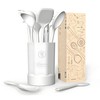 oannao Silicone Kitchen Utensils Set, 600°F Heat Resistant Silicone Cooking