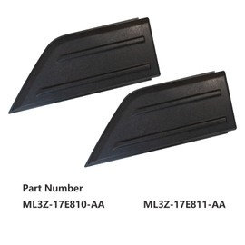 ETL INDUSTRIES Bumper Guard Cap Cover Inserts for Ford F150 2021-2023, Not For Harley Edition, SVT Models, ML3Z-17E810-AA, ML3Z-17E811-AA