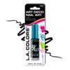 L.A. Colors Art Deco Nail Art 902 Black