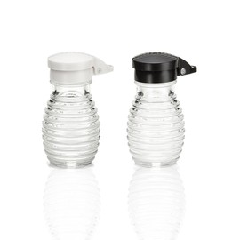 Shake It Free Shaker Glass Moisture Proof Humidity Free Salt, Pepper and Spice Shakers by Tumbler Home