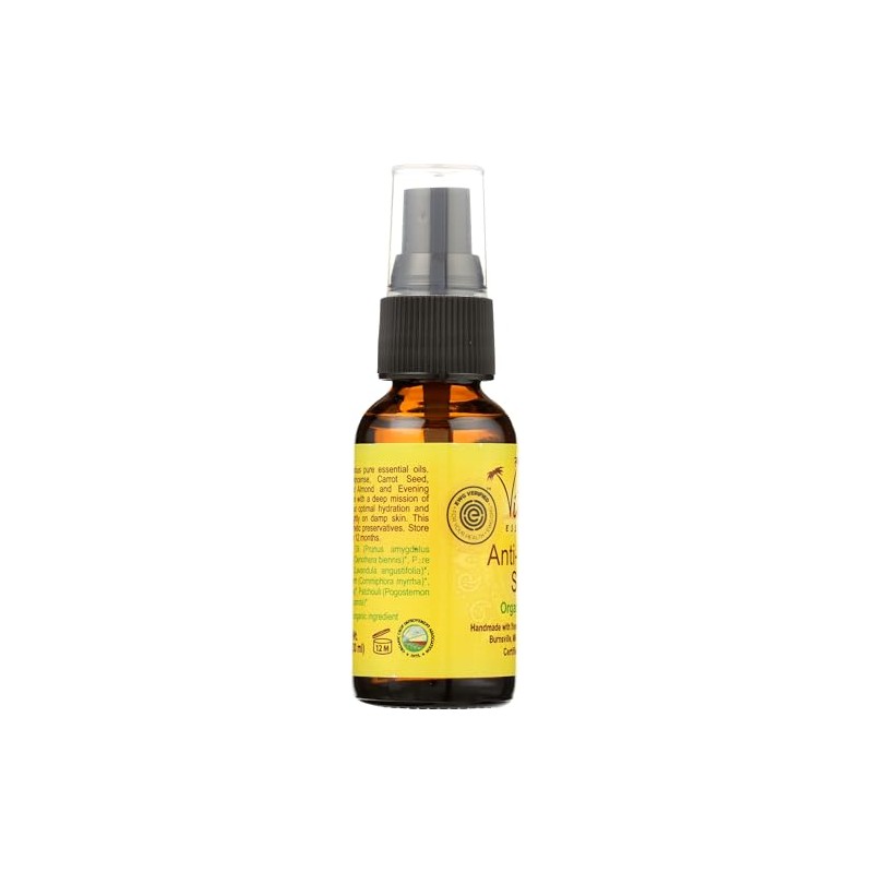 Sérum antiarrugas. Orgánico certificado