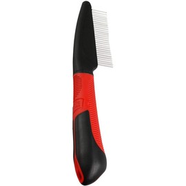 Karlie Flamingo Professional Comb with rotating Tines Middle Distance of tines