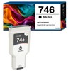 YiBoton 746 Matte Black Ink Cartridge (P2V83A) High Capacity Compatible Ink Cartridge for 746 Z6 & Z9+ Large Format Plotter Printer,300-ml