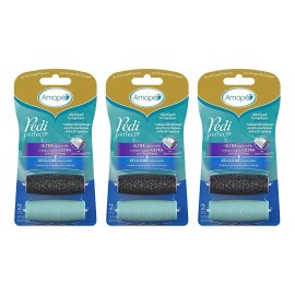 Amopé Pedi Perfect - Lima Electrónica Para Pies (2 Unidades,