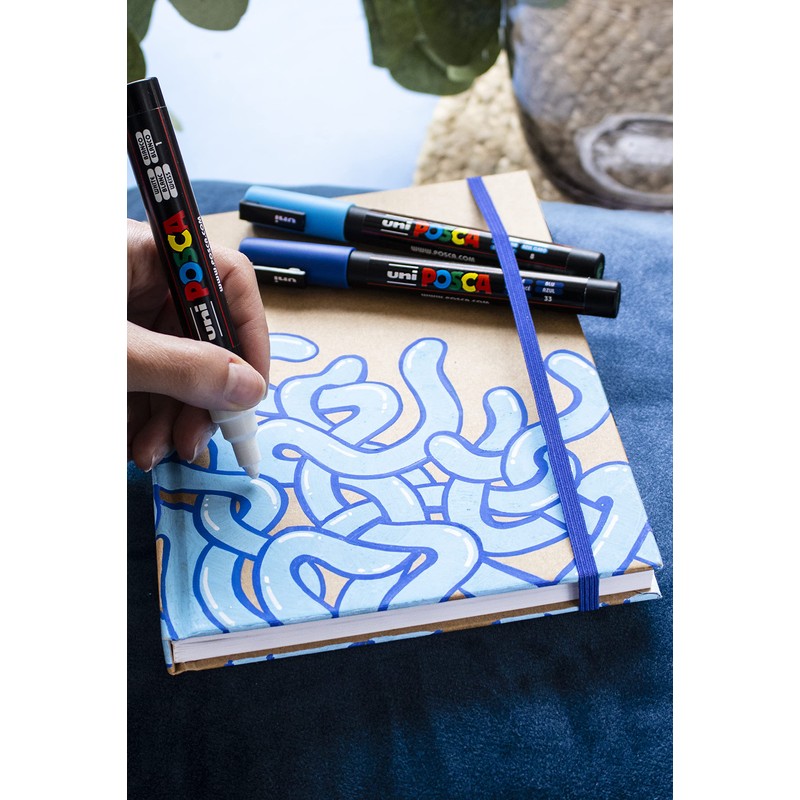 POSCA Pens PC-5M Acrylic Felt Tip Coloured Permanent Paint Markers