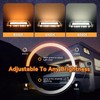 HOTOIQ RV Ceiling Dome Light, 1800LM Dimmable LED with 8