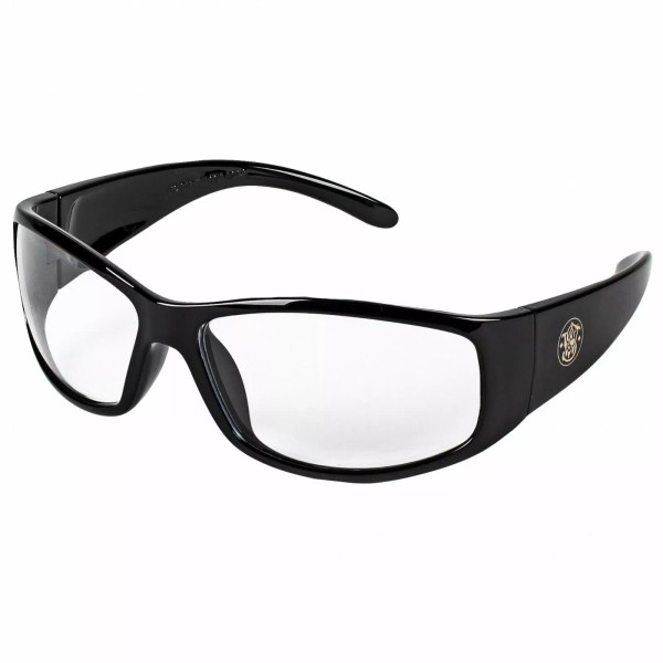 Smith & Wesson 21302 Elite Black Frame, Clear Anti-Fog Lens