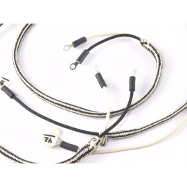 The Brillman Company IHC/Farmall Super H, M, MTA, MD, MDTA Head Light Harness #358916R91 (2-Wire)