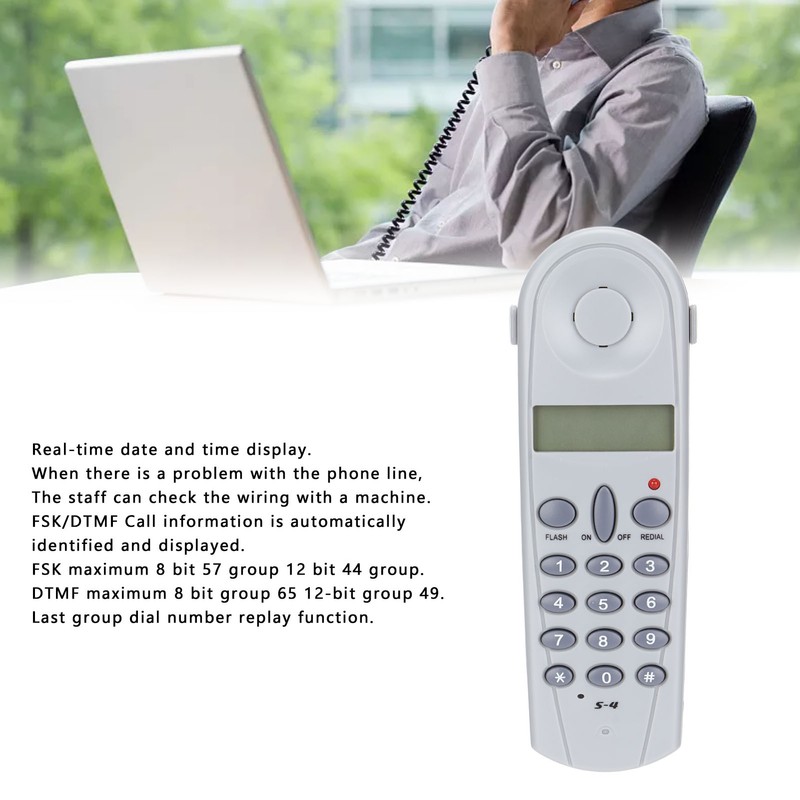 Telephone Butt Test Tester Lineman Tool Cable Set with Connectors