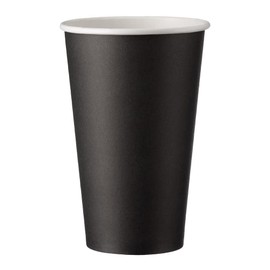 VEPATIM CoffeeToGo Paper Cups 400 ml 510 ml Diameter 90 mm Pack of 50 Black
