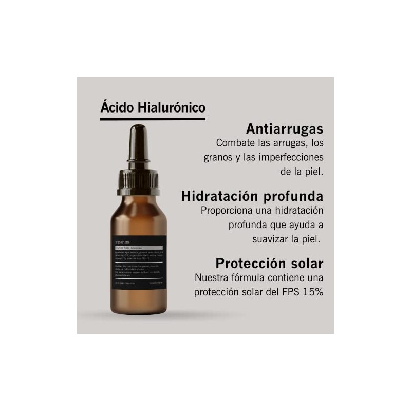 Oneskin Kit Ácido Hialurónico Vitamina C Para Hombre Mujer 30ml