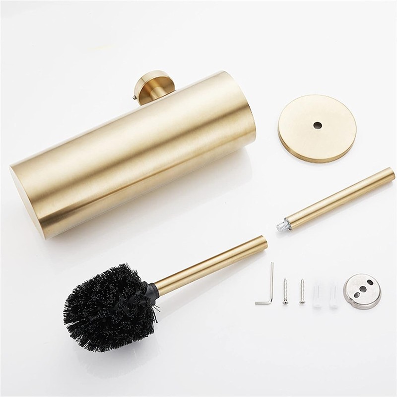 Cepillo de Inodoro con Soporte de Pared – Acero Inoxidable