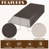80 Grit Angled Sanding Blocks, Jamiikury Coarse Sponge Sand Block